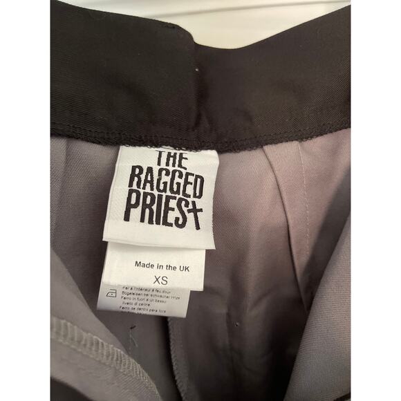 Ragged Priest Pants High Rise Shredder Combat Colorblock Pants with Chain XS - Picture 5 of 11